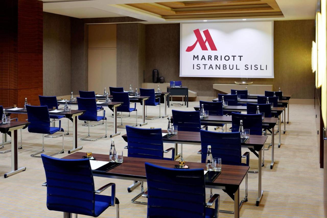 Istanbul Marriott Hotel Sisli Buitenkant foto